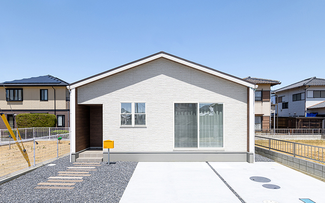 【丸亀市垂水町】simple life平屋の家のメイン画像